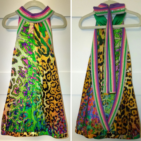 ๐HP!!!๐ Backless Animal Print Top - Picture 1 of 4